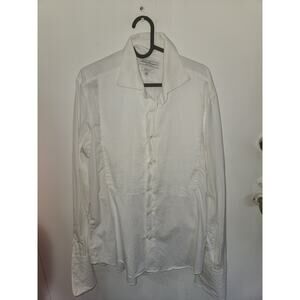 Salvatore ferragamo men's tuxedo white shirt 16 / 41